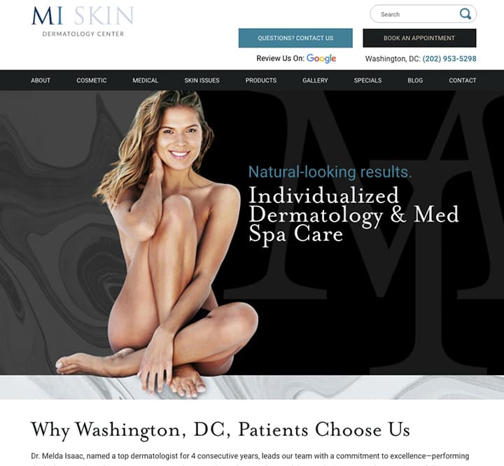 MI Skin Dermatology Center: Melda Isaac, MD