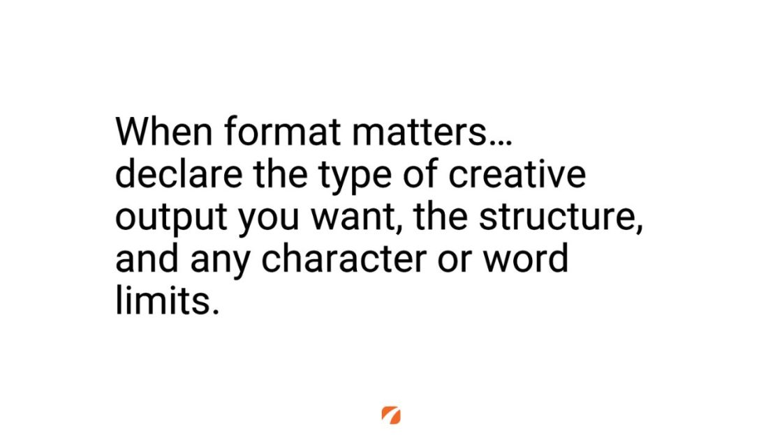 (When format matters... declare the type of creative output you want, the structure, and any character or word limits.)
Etna logo