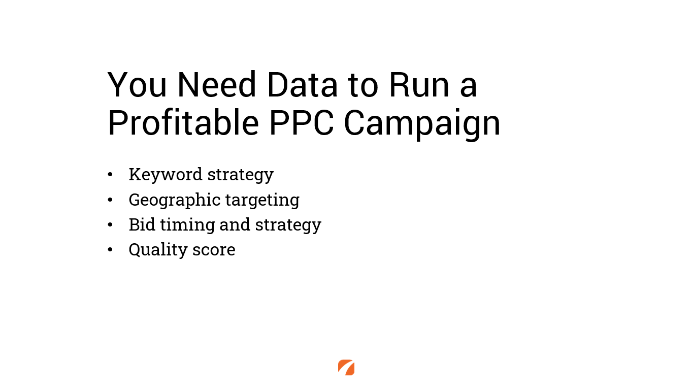 Four reasons that you need data to run a profitable PPC campaign