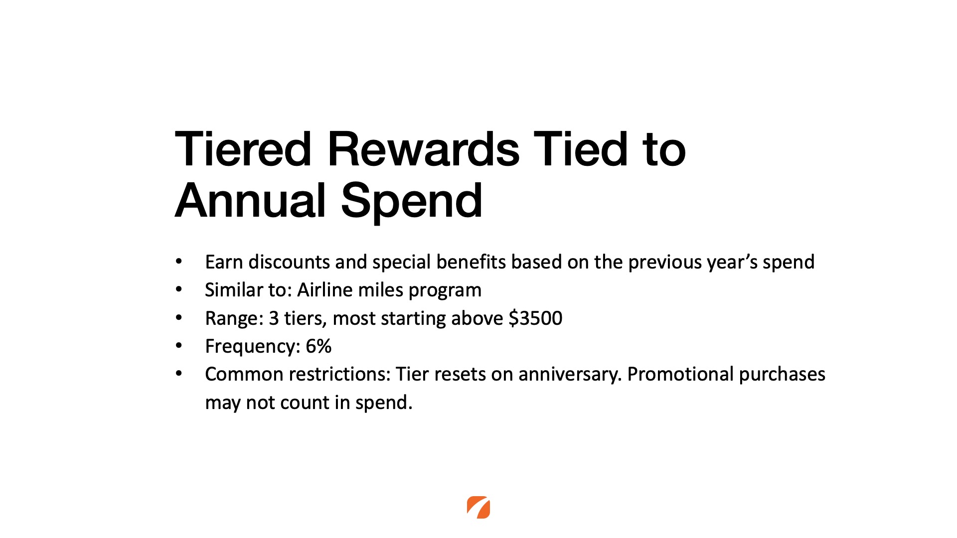 Tiered rewards programs for medical practices. 