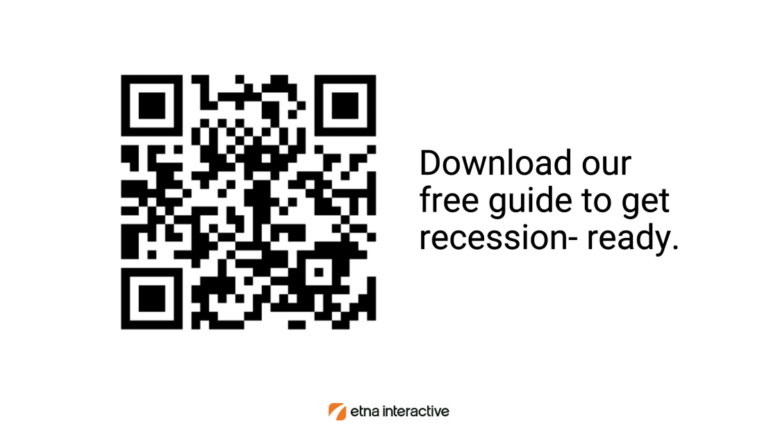 QR code | Download our free guide to get recession-ready.