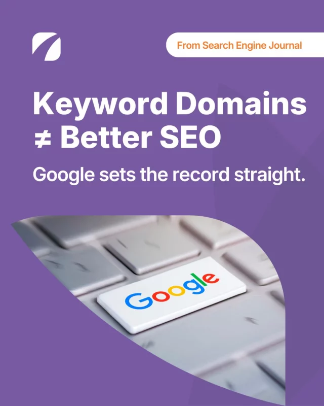 Does your domain name really impact your SEO? Not the way you think. 🤔

According to Google, stuffing your URL with generic keywords (like topplasticsurgeonNYC.com) won’t help—and could hurt your credibility.

✅ Focus on building a brand, not a buzzword salad.
✅ A strong, clear domain is better for trust and longevity.

Want to know what Google actually recommends?
👀 Tap the link in our bio to read the full blog.

#MedicalMarketing #SEOTips #HealthcareSEO #DigitalMarketing #PracticeBranding #MarketingForDoctors #EtnaInteractive #SEOUpdate #GrowYourPractice #SmartMarketing