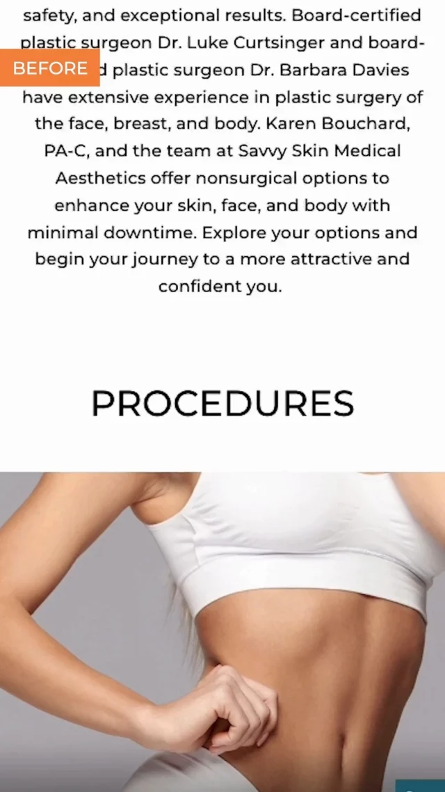 Fresh, bright, and built to perform. ✨

We partnered with Dr. Luke Curtsinger to create a site that showcases his expertise while making it easier for patients to connect with his practice.

At Etna, design is more than aesthetics—it’s strategy, visibility, and patient trust.

Tap the link in bio to see how we can help elevate your site.

#WebsiteLaunch #EtnaInteractive #HealthcareMarketing #MedicalMarketing #SEO #PlasticSurgeryMarketing #DigitalStrategy #ClientSpotlight