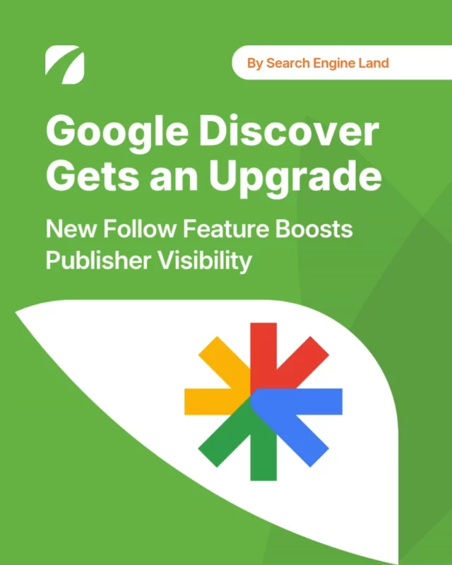 Google Discover just got an upgrade.

✅ Follow your favorite publishers
✅ See more posts from X, Instagram & YouTube Shorts
✅ A more personalized feed

(via Search Engine Land)

For practices, this means content reach goes beyond websites—social presence now has a bigger role in Discover visibility.

Tap the link in bio to read the full article!

#GoogleDiscover #SEO #ContentStrategy #DigitalMarketingTips #HealthcareMarketing #SearchEngineLand #EtnaInteractive #SocialMediaStrategy #MarketingInsights