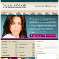 Dallas Rhinoplasty Web Site